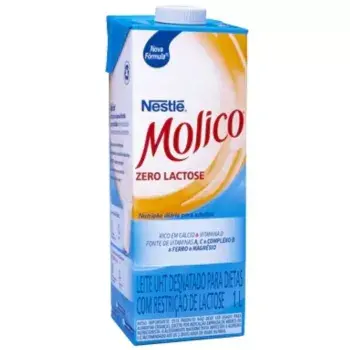 Leite UHT Desnatado Molico Zero Lactose